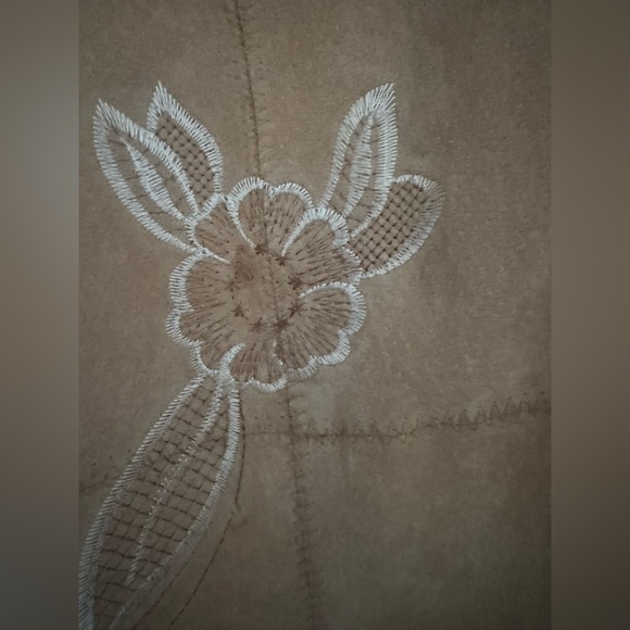 Via Accenti vintage embroidered fringe coat - Picture 5 of 11